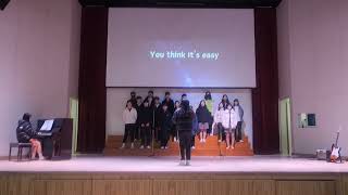 대전동화중학교 3학년 6반 합창제 리허설