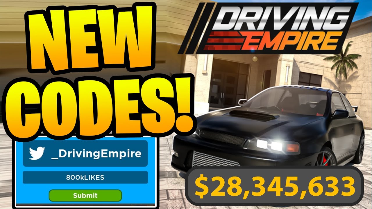 Roblox Driving Empire codes (December 2023) - Gamepur