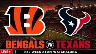 Cincinnati Bengals vs Houston Texans LIVE Stream Scoreboard, Play-By-Play, Highlights, Reaction