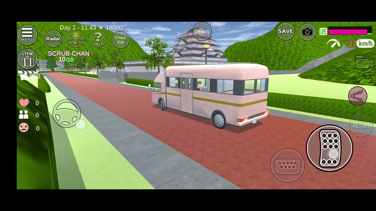 Spawning season Sakura School Simulator City