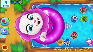 🎮 Talking Tom Pool Android Gameplay Walkthrought Part 4 - Talking Tom game for Kids