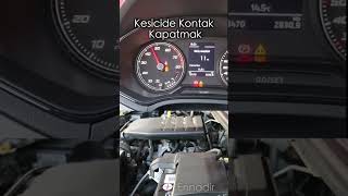 Kesicide motor kapatma, kontak kapama Resimi