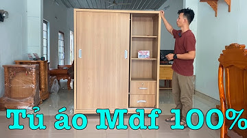 Tủ áo cửa lùa - tủ áo mdf