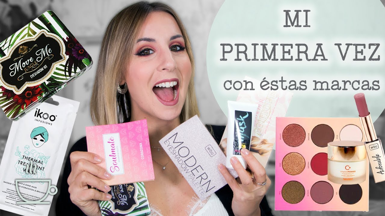 Maquillaje completo con marcas que no conocía