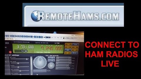 REMOTEHAMS.COM -FREE SOFTWARE -CONNECT TO RADIOS WORLD WIDE