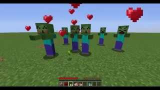 Minecraft 1.8.8 Tek Komut Bloğu Yüzü Değişen Emoji Zombiler