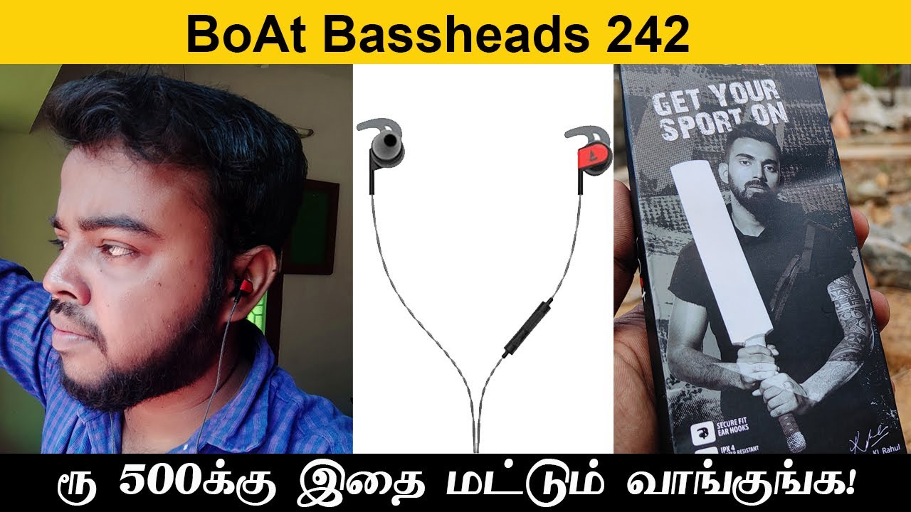 Boat Bassheads 242 Review in Tamil YouTube