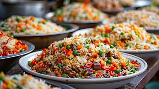 500 Servings per day!! Amazing Fried Rice by Automatic Machine/ Vietnamese Street Food