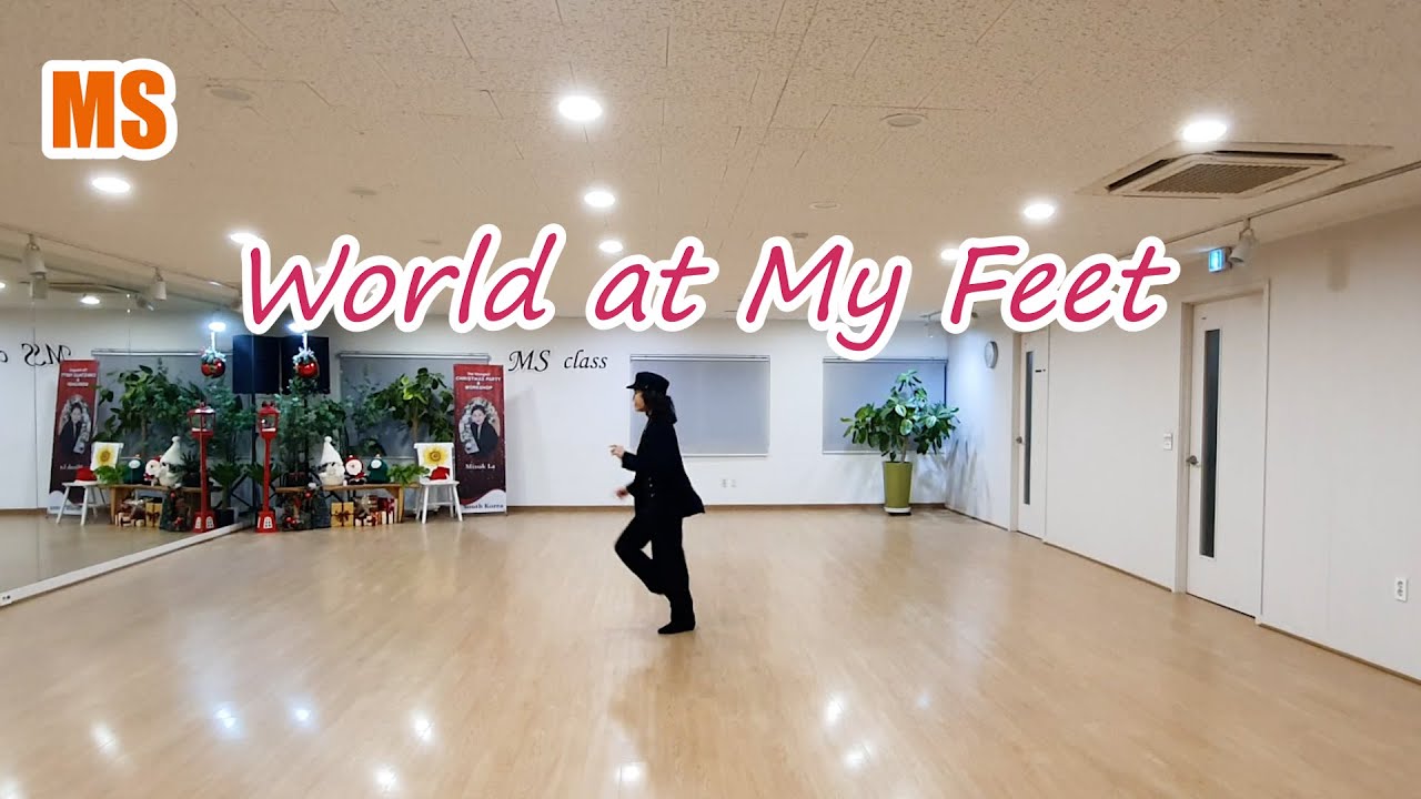 World at My Feet Line Dance by Adam Astmar & Malene Jakobsen 2025