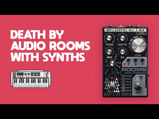 Death By Audio Rooms reverb with synths - YouTube