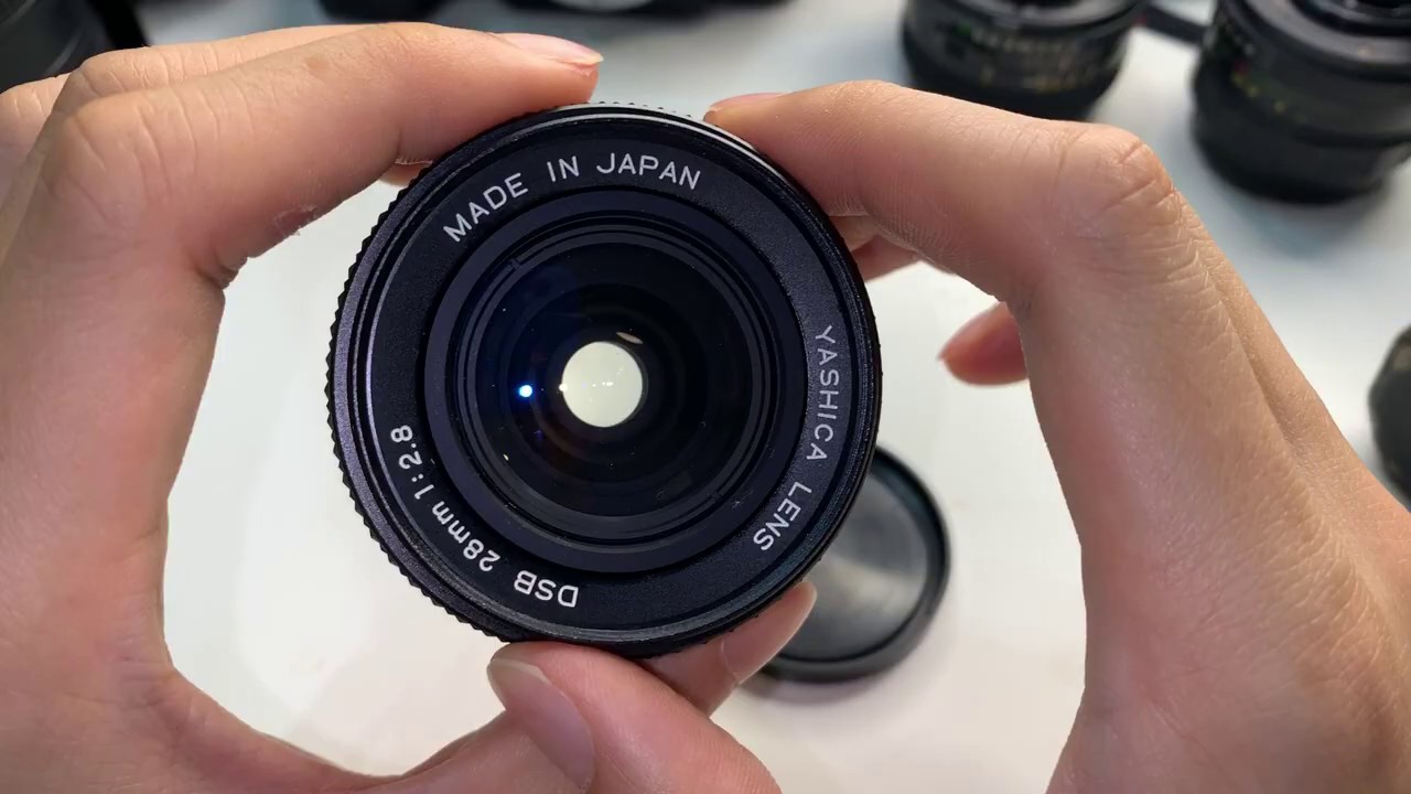 Yashica Lens DSB 28mm f2.8 Lens ( Icn Cam ) - YouTube