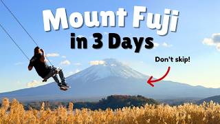 The PERFECT 3 Day Mount Fuji Itinerary (for 1st timers!)