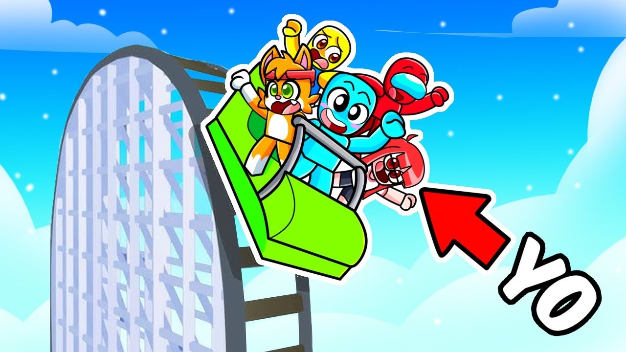 Awita Monta en la MONTAÑA RUSA OBBY Más GRANDE en Roblox!