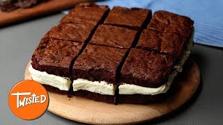 Test out your baking skills with these homemade cheesecake brownie
sandwiches. in this recipe we are combining our two favorite desserts:
and brow...