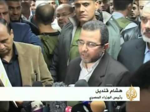 وفد مصري رفيع يصل غزة