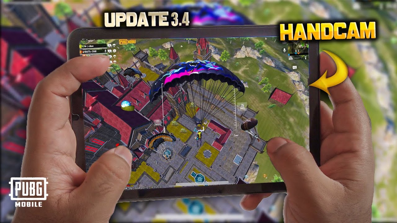 Ipad Mini 6 Handcam | Ipad Mini 6 PUBG Mobile 3.4 Test | 4 Fingers Claw ...
