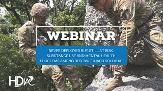 Never Deployed but Still at Risk: Substance Use-Mental Health Problems Among Reserve Guard Soldiers