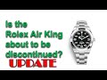 UPDATE - Is the Rolex Air-King 116900 about to be discontinued? Pricing trend as of today