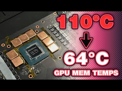 I Copper Modded An RTX 3070 Ti. Memory Temperature Dropped 45 Degrees! This Is How. (110C To 64C)