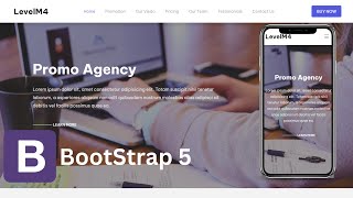 Learn How to Create a Landing Page with Bootstrap 5 - Bootstrap 5 Tutorial