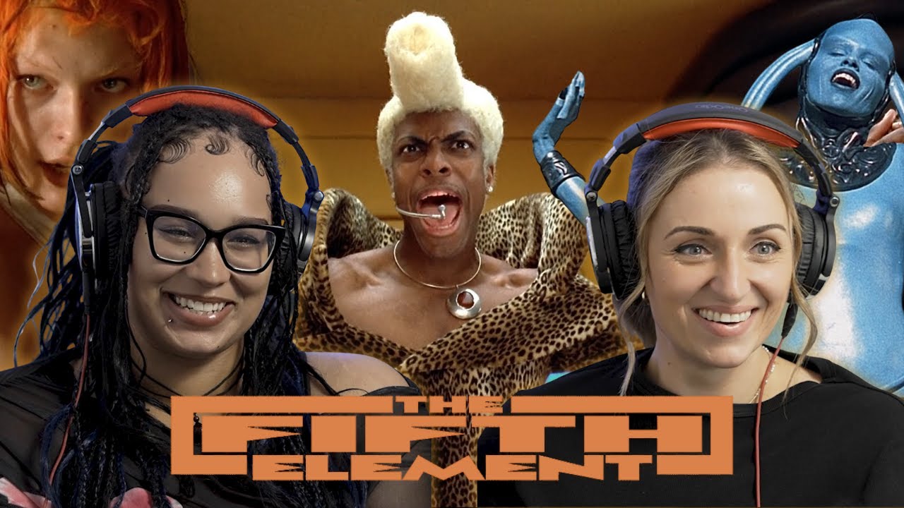 WILD AND WACKY! FIFTH ELEMENT MADE US CRY LAUGH! REACTION FIRST TIME WATCHING