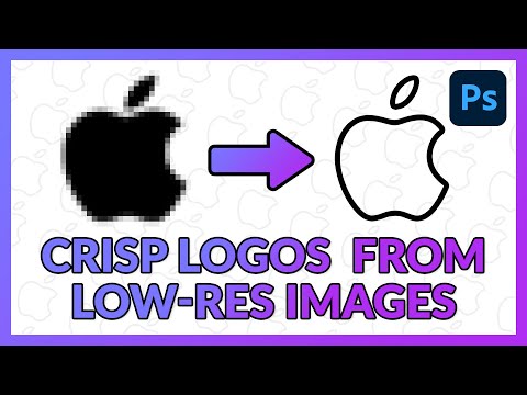How to Create Vector Logos from Low-Resolution Images in Photoshop