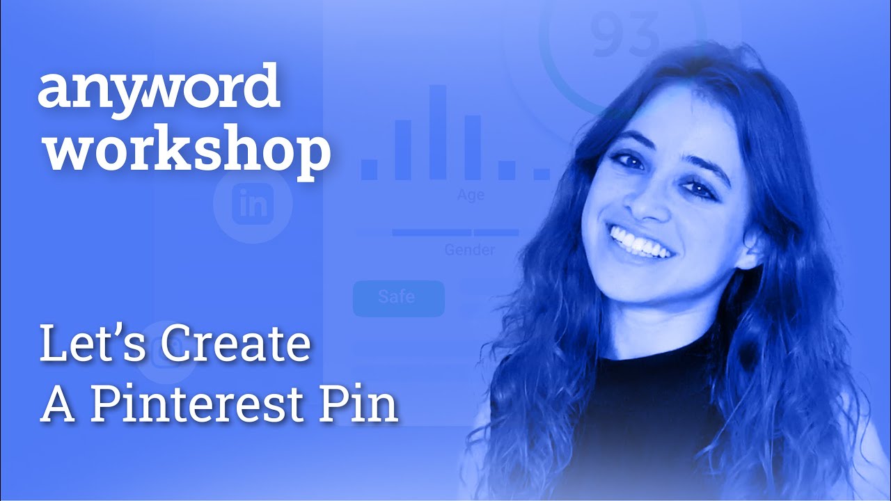 Anyword Workshop Let s Create A Pinterest Pin YouTube