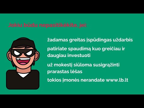 Video: Kaip Pritraukti Kaltinamąjį