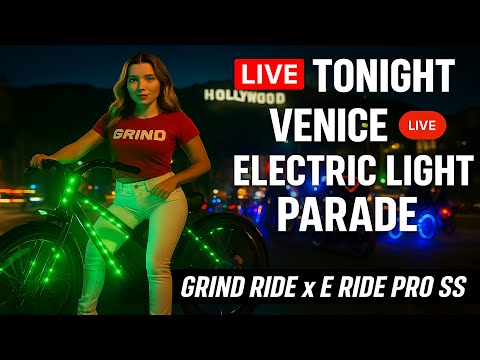 LIVE Venice Electric Light Parade Sunday 11 30 4 45 PM