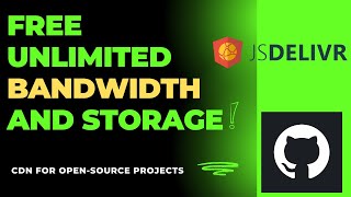 Celebrity How to Get Free Unlimited Bandwidth and Storage Using jsDelivr and GitHub Profile