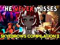 Skyebrows Does NOT MISS! | VTuber Reacts to More SCU