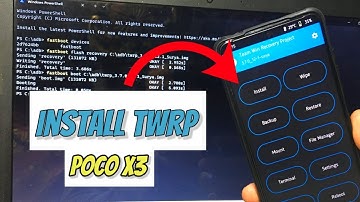 How to Install TWRP Custom Recovery in POCO X3