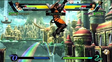 Ultimate Marvel vs Capcom 3 friday in lobby part 1 episode 2