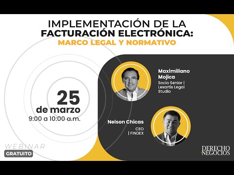 Implementación de la facturación electrónica en El Salvador.