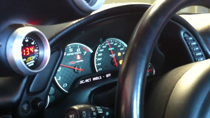 C5 Z06 Supercharged Corvette Speedo On Dyno