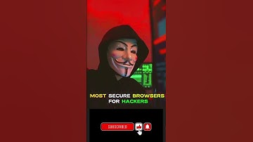Most secure browser for cyber security #hackers #cybersecurity #ethicalhacking #socanalyst #ytshorts