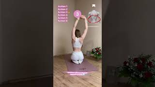 Save this 2Min Womens Back Workout! 💘 full workouts on my yt (link in bio) 🧘🏼♀️ #shortsfeed #love