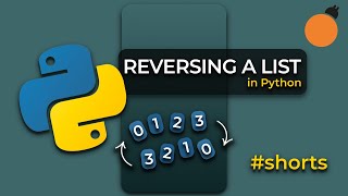 Reversing Python Lists #shorts