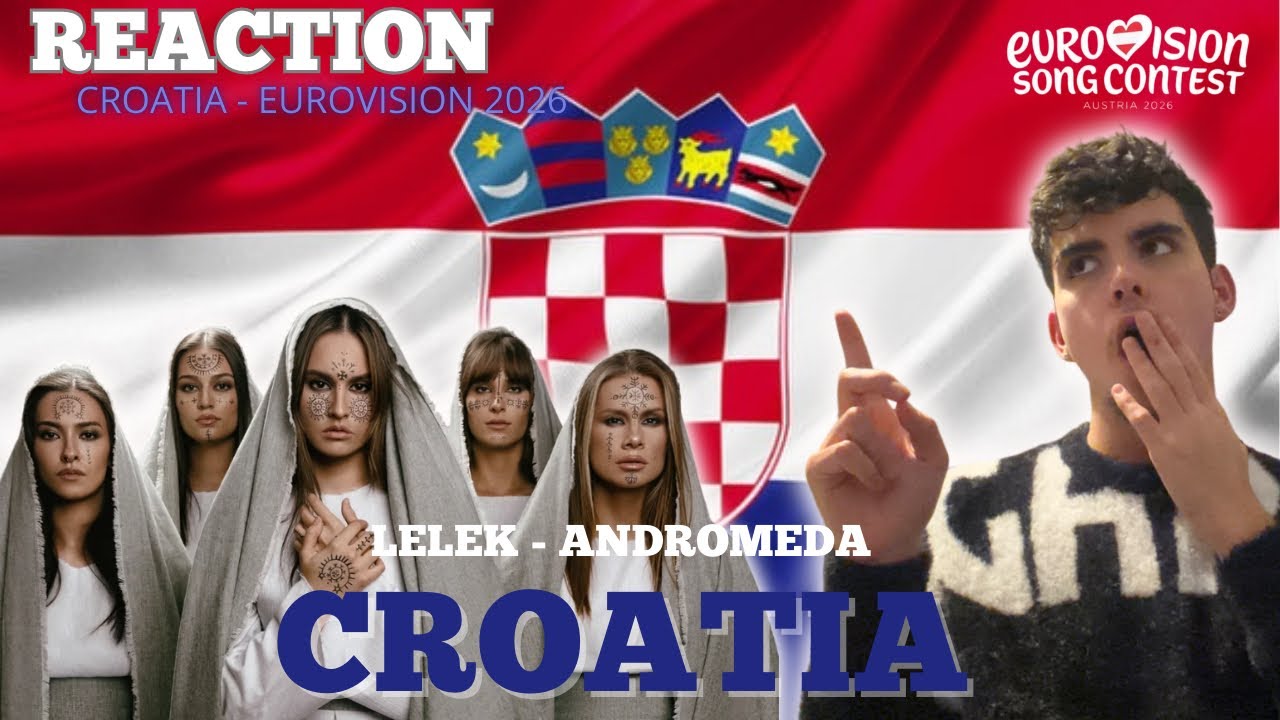Croatia 🇭🇷 Lelek - Andromeda |REACTION| (Croatia Eurovision 2026) 