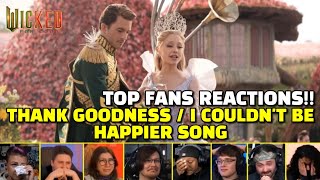 Top Reactions to "Thank Goodness / I Couldn’t Be Happier Song" | Wicked: For Good 2025