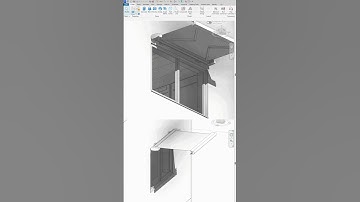 parametric Foldable Sun Shade family done using revit