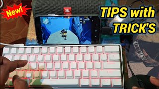 tips & tricks || 360 global free fire || play free fire with keyboard mouse mobile