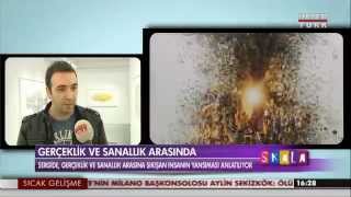 Bozlu Art Project Ali Alışır Sanal Manzaralar @ Habertürk Tv - Skala Programında... Resimi