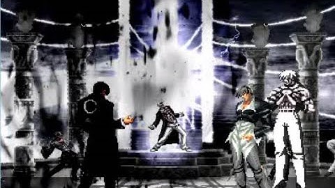 O.Iori BF Remake Vs Boss O.Iori Cy ,. Final Akiyami WF(KOF MUGEN)