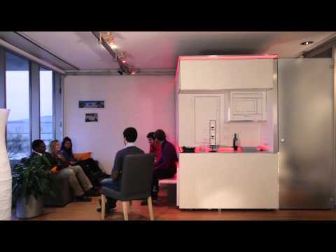 Video MIT Media Lab CityHome: What if 200 ft2 could be 3x larger?