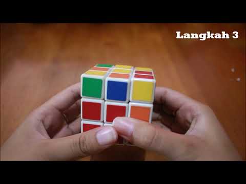 CARA MENYELESAIKAN RUBIK 3X3 TANPA RUMUS BAGI PEMULA