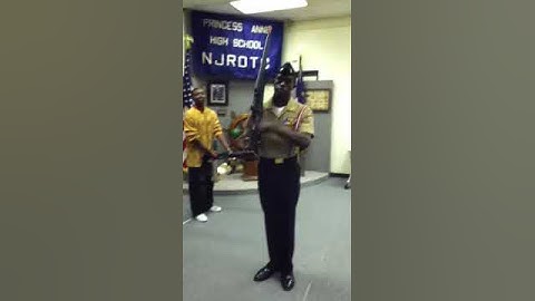 PAHS NJROTC 16 Count Manual of Arms