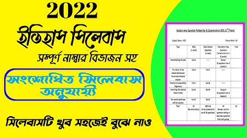 Class xii history syllabus new 2022 // hs history syllabus new 2022 // #knowledge_Study #history