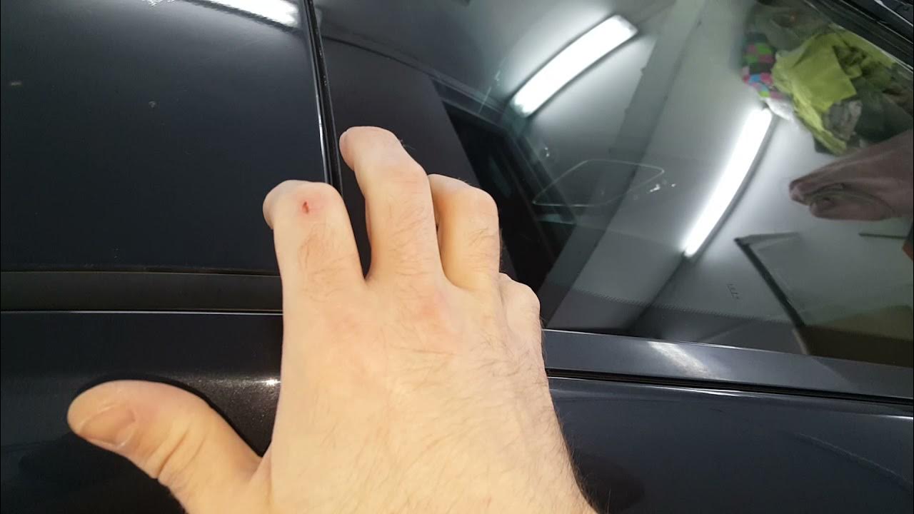 Снятие молдинга крыши Mazda 3 BK - YouTube
