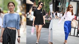 Street Style Fashion in China 2018  Part 3